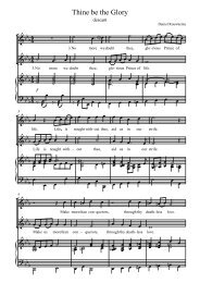 desc.Thine be the glory - Free Sheet Music Downloads