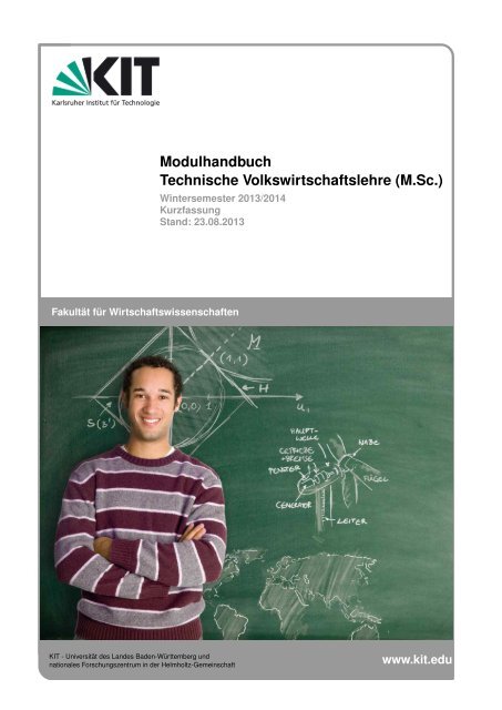 Modulübersicht - Fakultät für Wirtschaftswissenschaften - KIT