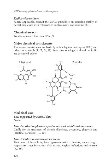 WHO monographs on selected medicinal plants - travolekar.ru