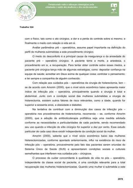 anÃ¡lise da percepÃ§Ã£o corporal e sexual de mulheres ...