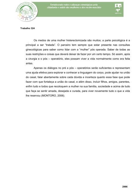 anÃ¡lise da percepÃ§Ã£o corporal e sexual de mulheres ...