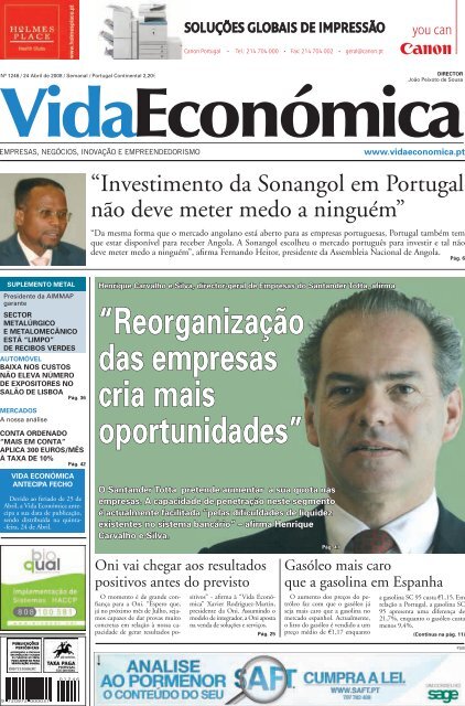 âReorganizaÃ§Ã£o das empresas cria mais ... - Vida EconÃ³mica