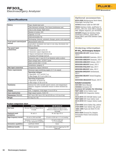 Biomedical Test - Nordic Service Group