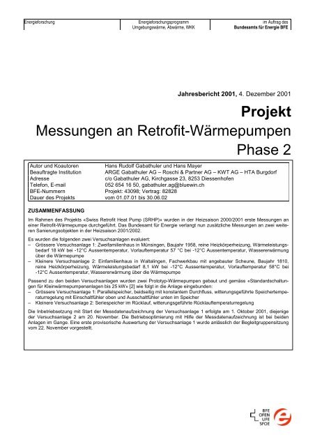 Download - Bundesamt fÃƒÂ¼r Energie BFE