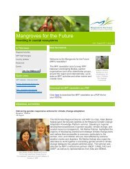 MFF Newsletter 22 - Mangroves for the Future