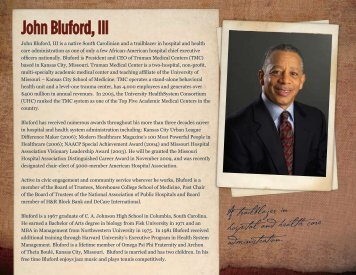 John Bluford, III - South Carolina African American History Calendar