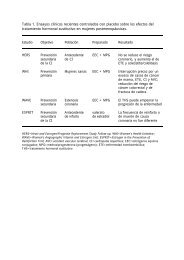 Tabla 1. Ensayos clÃ­nicos recientes controlados con placebo sobre ...