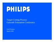 Target Costing Process Galorath Estimation Conference