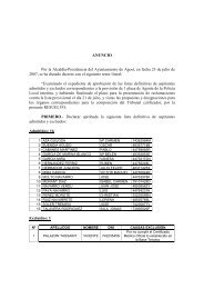 ANUNCIO Por la AlcaldÃ­a-Presidencia del Ayuntamiento de Agost ...