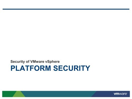 VM Security - VMware Communities