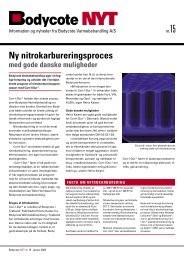 Ny nitrokarbureringsproces - Dansk
