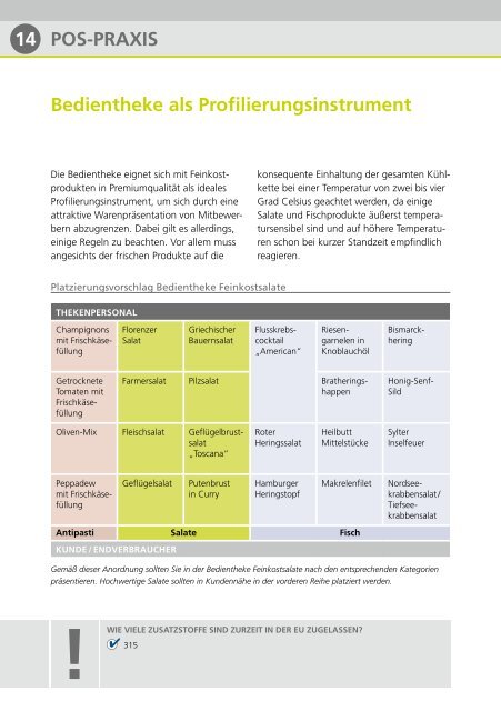 MARKENLEHRBRIEF - Grossmann Feinkost GmbH