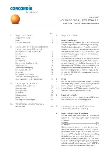 zvb diversa (pdf 259.9 kb) - Concordia