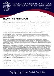 Issue 5 2011.pdf - St George Christian School