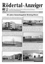 20 Jahre Gewerbegebiet Bretnig-Ohorn - bei Stadtmax.de