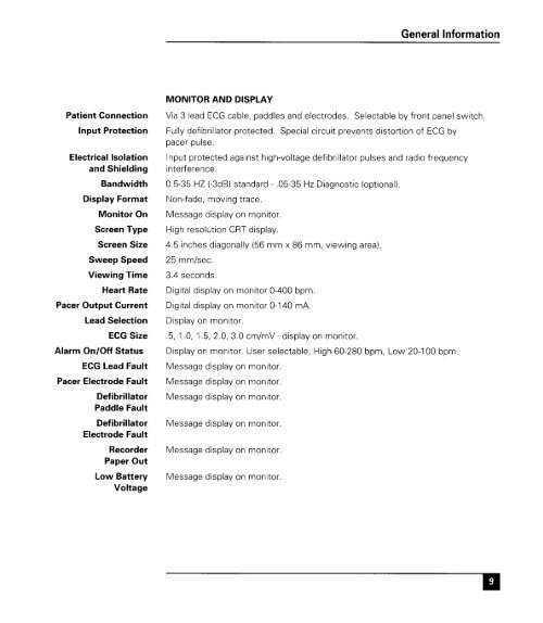 Zoll 1400 Operators Manual