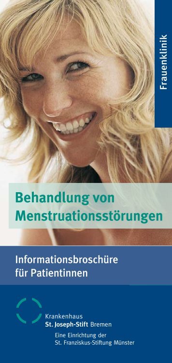 Behandlung von MenstruationsstÃ¶rungen - Krankenhaus St. Joseph ...