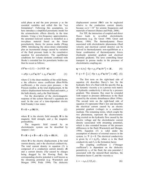 [PDF] Modelling of seismoelectric effects - COMSOL.com