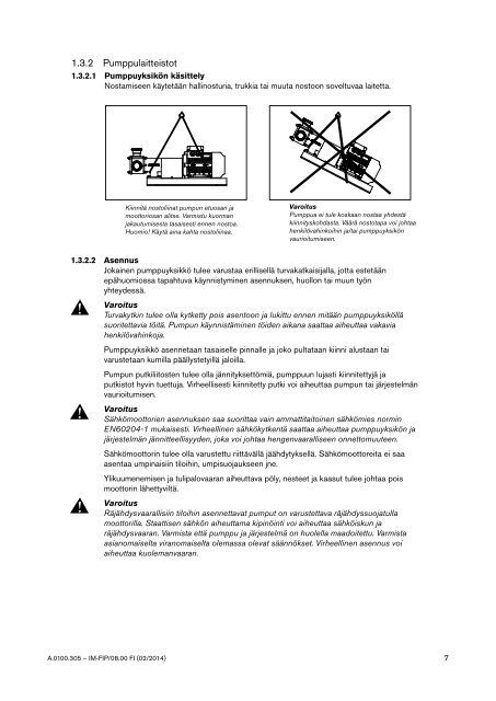 FIP-sarja - Johnson Pump