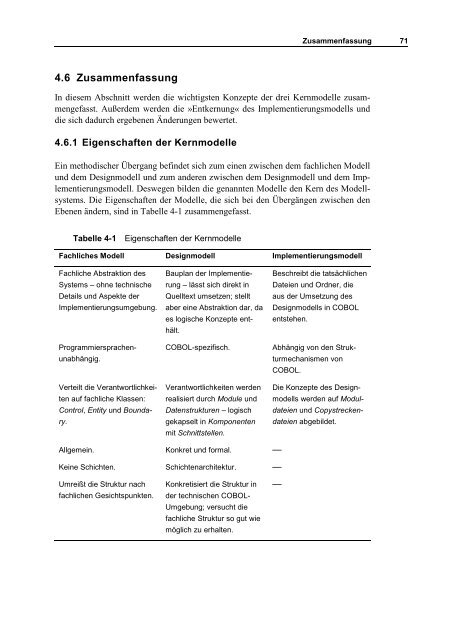 Modellbasierte Entwicklung einer COBOL-Anwendung