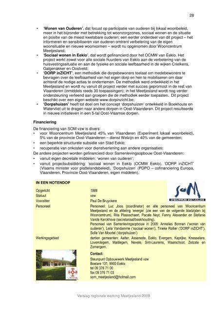 jaarverslag 2009 - acties 2010 - Meetjesland.be