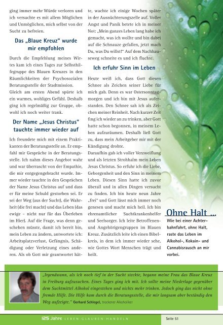 Festschrift 125 Jahre Stadtmission - Evangelische Stadtmission ...