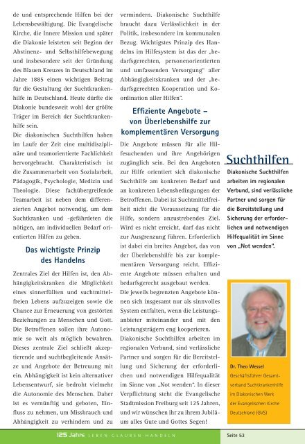 Festschrift 125 Jahre Stadtmission - Evangelische Stadtmission ...
