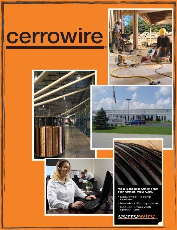 download product catalog pdf - Cerro Wire and Cable Company