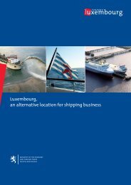 Luxembourg, an alternative location for shipping business