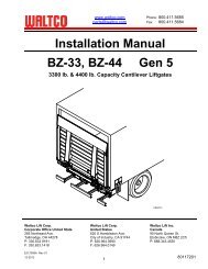 BZ-33, 44 Series - Waltco