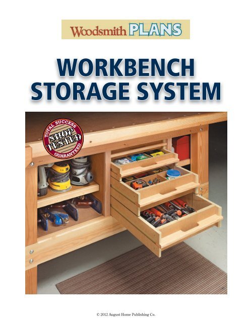 Mobile Planer Stand Plan - Woodsmith Shop