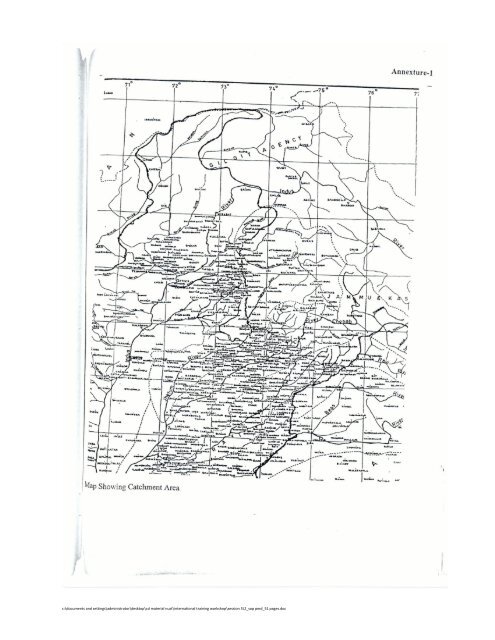 SOP for Flood Forecasting & Early Warning - UNESCO Islamabad