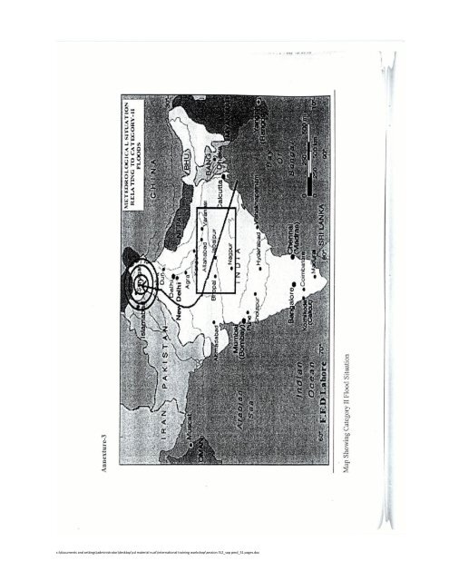 SOP for Flood Forecasting & Early Warning - UNESCO Islamabad