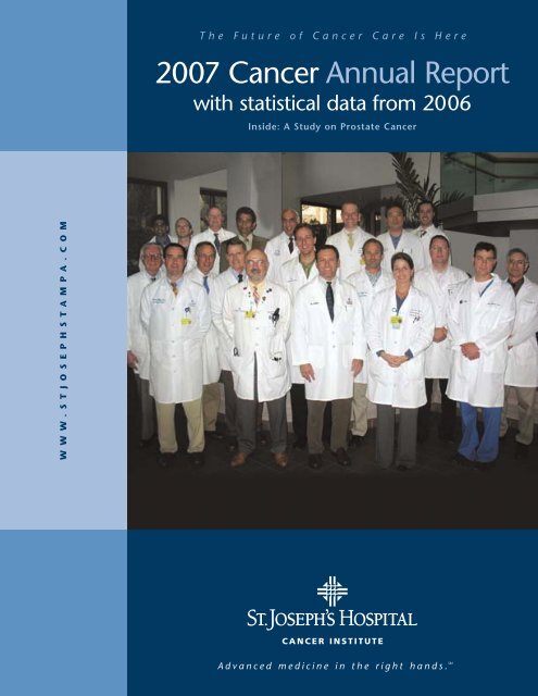 2007 Cancer Annual Report - St.Joseph's Hospital