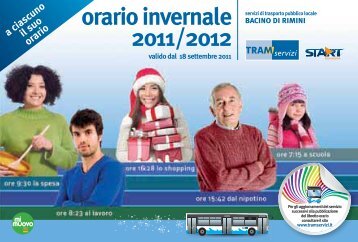 orario invernale 2011/2012 - Urponline - Provincia di Rimini