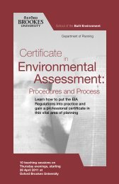 Certificate in Environmental Assessment - Department of Planning ...