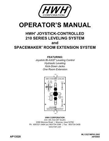 ML13527 - HWH Corporation