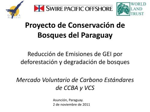 Proyecto de Conservación de Bosques del ... - Equator Initiative