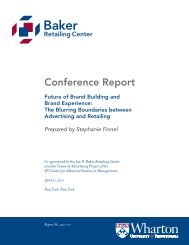 Future of Brand Building conference report - The Wharton School of ...