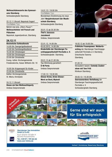 Ausgabe 2-2011 - Stadtmarketing Starnberg