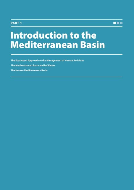 State of the Mediterranean Marine and Coastal Environment