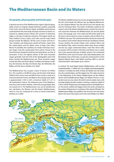 State of the Mediterranean Marine and Coastal Environment