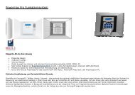 Powermax Kompakt Alarmsystem - MR Sicherheitstechnik AG