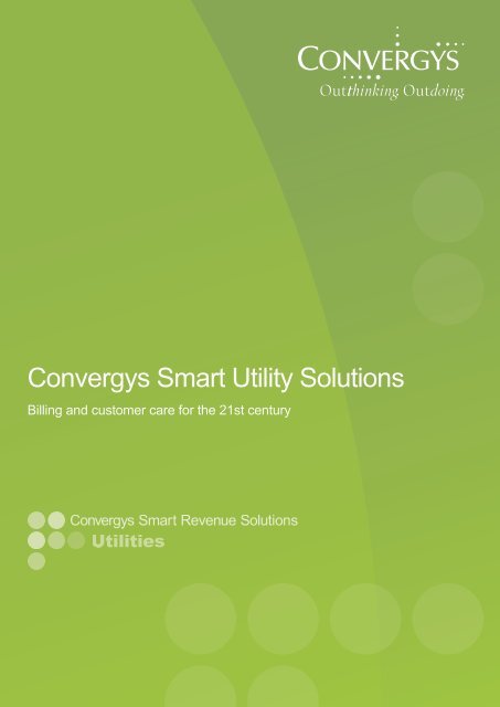 Convergys Smart Utility Solutions