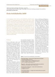 Orale Antidiabetika 2009 - Schweizerischen Gesellschaft fÃ¼r ...
