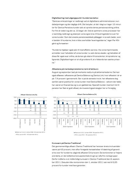 Hent hele pressemeddelelsen her (pdf) - Danica Pension