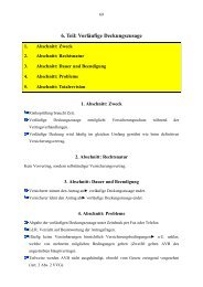 6. Teil: VorlÃ¤ufige Deckungszusage