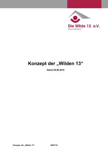 Konzept der âWilden 13â - Dwdu.de