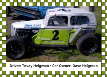 Driver: Tovay Helgesen â¢ Car Owner: Dave Helgesen - Western ...