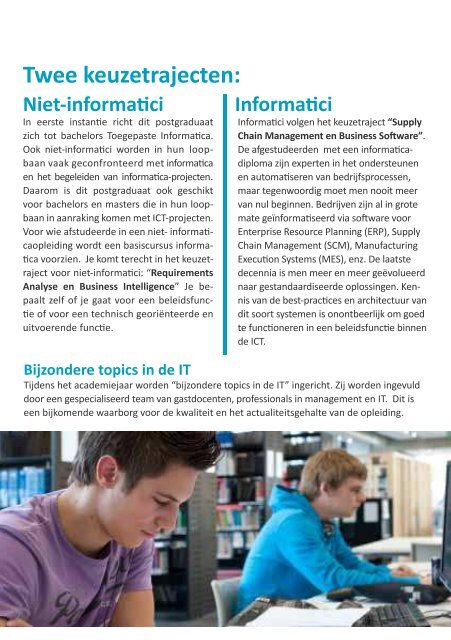 it-management - Faculteit Bedrijf en Organisatie - Hogeschool Gent